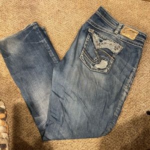 Womens Silver Jeans